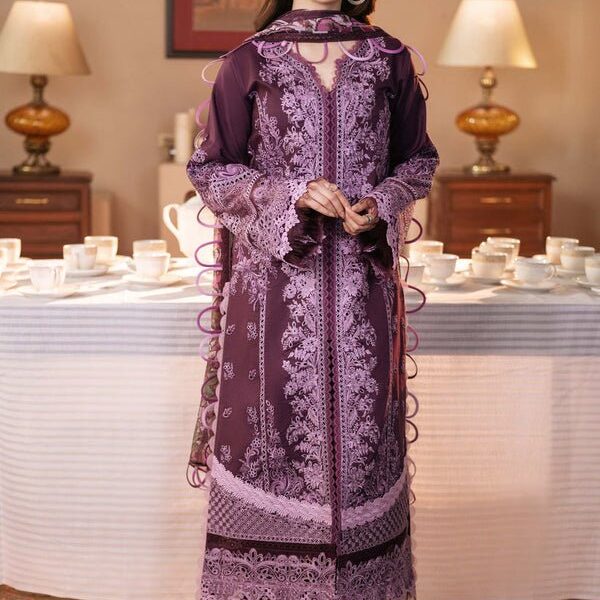 3PC DHANAK EMBROIDERED SUIT 789-RR